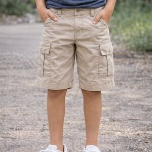 Polo Ralph Lauren Khaki Cargo Shorts 16 Classic Utility Pockets Preppy Heritage